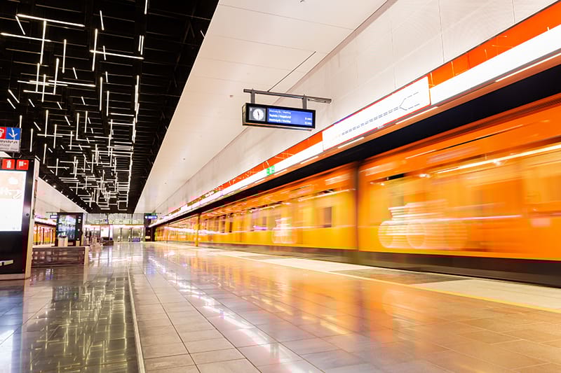 Binari della Stazione Torino Porta Nuova
