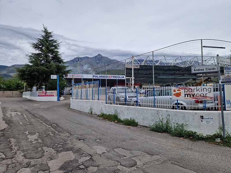 Parcheggio Porto Formia Via di accesso Parcheggio Porto Formia