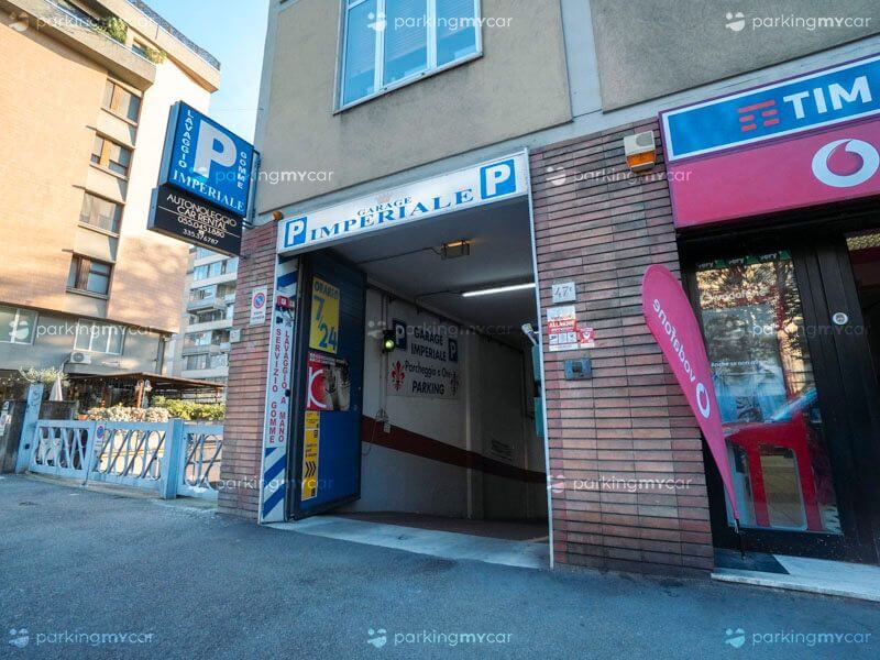 Garage Imperiale - Stazione Rifredi Firenze | ParkingMyCar Ingresso Garage Imperiale - Stazione Rifredi Firenze | ParkingMyCar