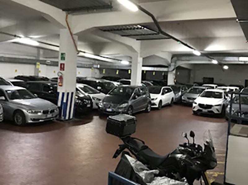 Euro Parking 2000 - Roma centro città Posti auto al coperto Euro Parking 2000 - Roma centro città